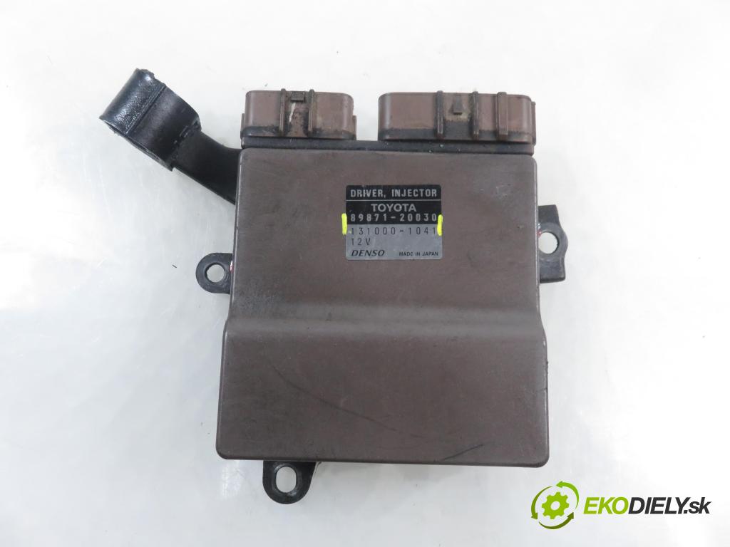TOYOTA RAV 4 II (_A2_) SUV 2003 85,00 2.0 D-4D 4WD 116 - 1CD-FTV 1995,00 Riadiaca jednotka vstreku 1310001041 ; 8987120030
