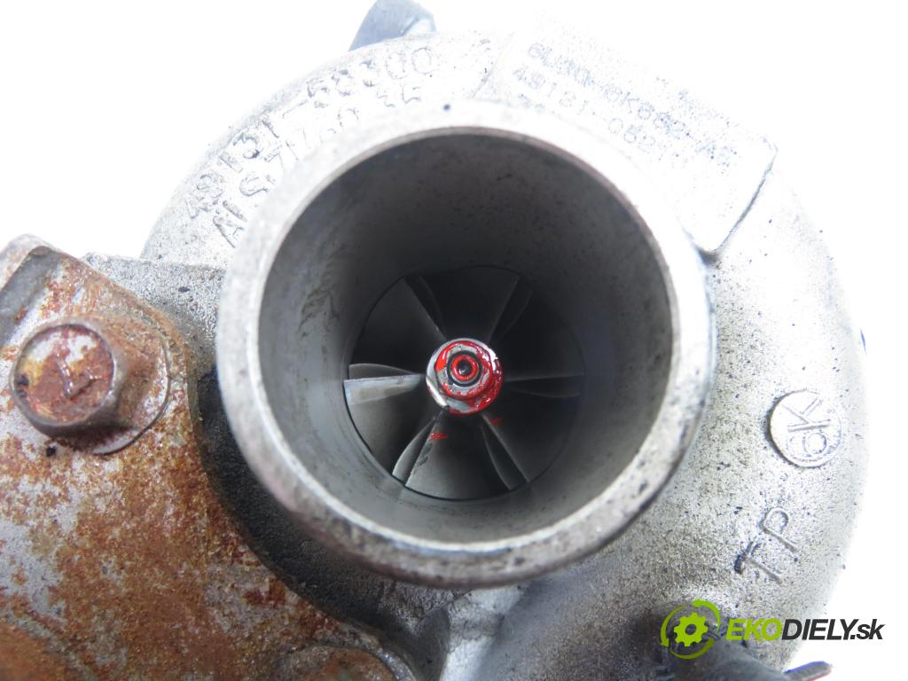 PEUGEOT BOXER Skrzynia FURGON 2007 88,00 2.2 HDi 120 - 4HU (P22DTE) 2198,00 Turbodúchadlo 6U3Q6K682AE (Turbodúchadlo (kompletné))