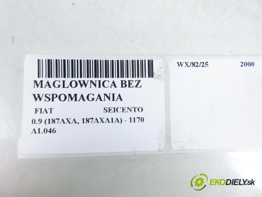 FIAT SEICENTO / 600 (187_) HB 2000 29,00 0.9 39 - 1170 A1.046 899,00 Riadenie bez servočerpadlo 46480872