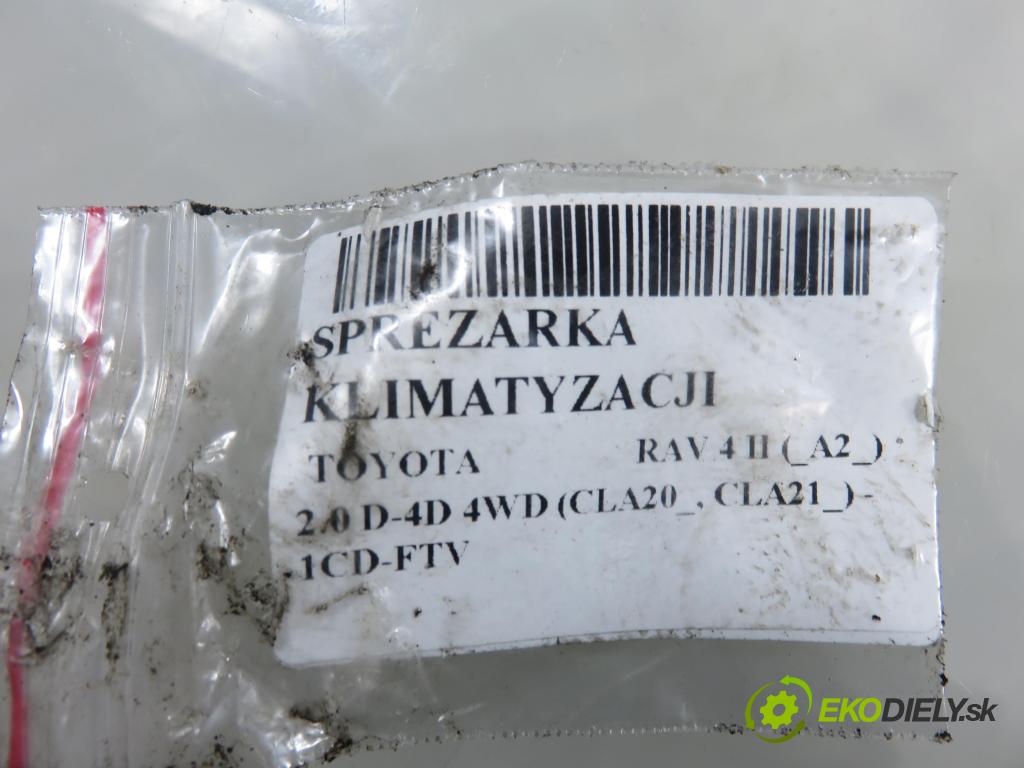 TOYOTA RAV 4 II (_A2_) SUV 2003 85,00 2.0 D-4D 4WD 116 - 1CD-FTV 1995,00 KOMPRESOR: klimatizace 4472204303 (Kompresor klimatizace)