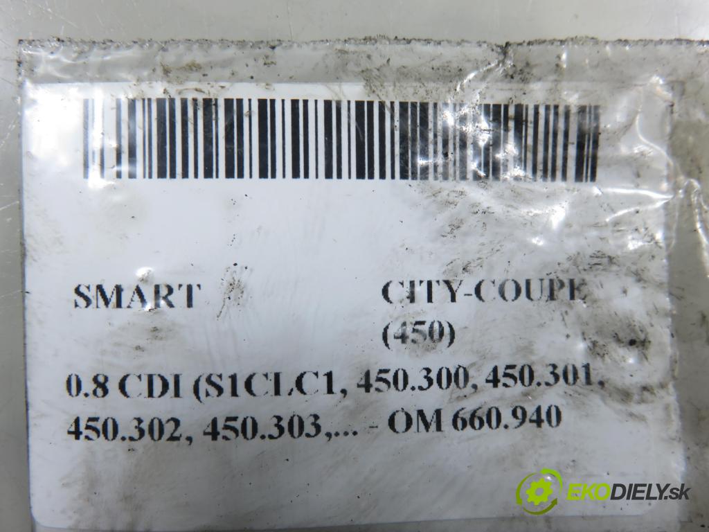 SMART CITY-COUPE (450) HB 2001 30,00 0.8 CDI R3 41 - OM 660.940 799,00 RELÉ: JÚN: 0281003021 ; 6601500079 ; 0004491V004