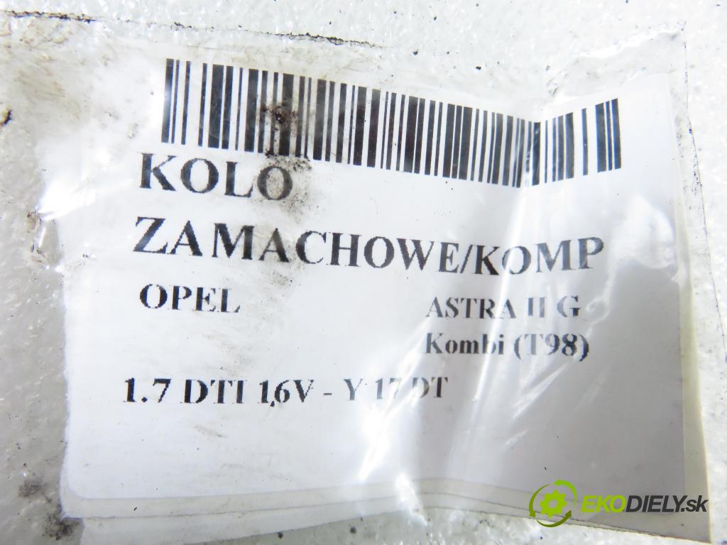 OPEL ASTRA G Kombi (T98) KOMBI 2003 55,00 1.7 DTI 16V - Y 17 DT 1686,00 Koleso zotrvačník 121008910 ; 321008710 ; 8972280420