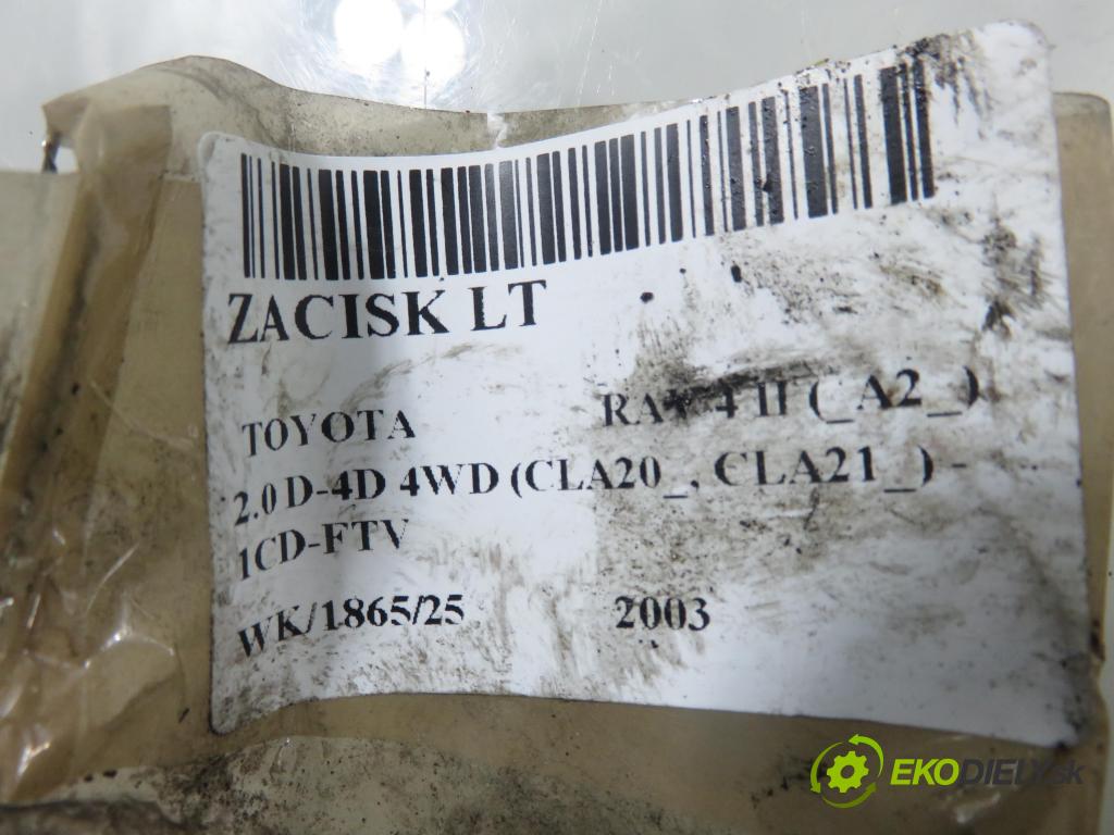 TOYOTA RAV 4 II (_A2_) SUV 2003 85,00 2.0 D-4D 4WD 116 - 1CD-FTV 1995,00 Brzdič strmeň LT 21H9159