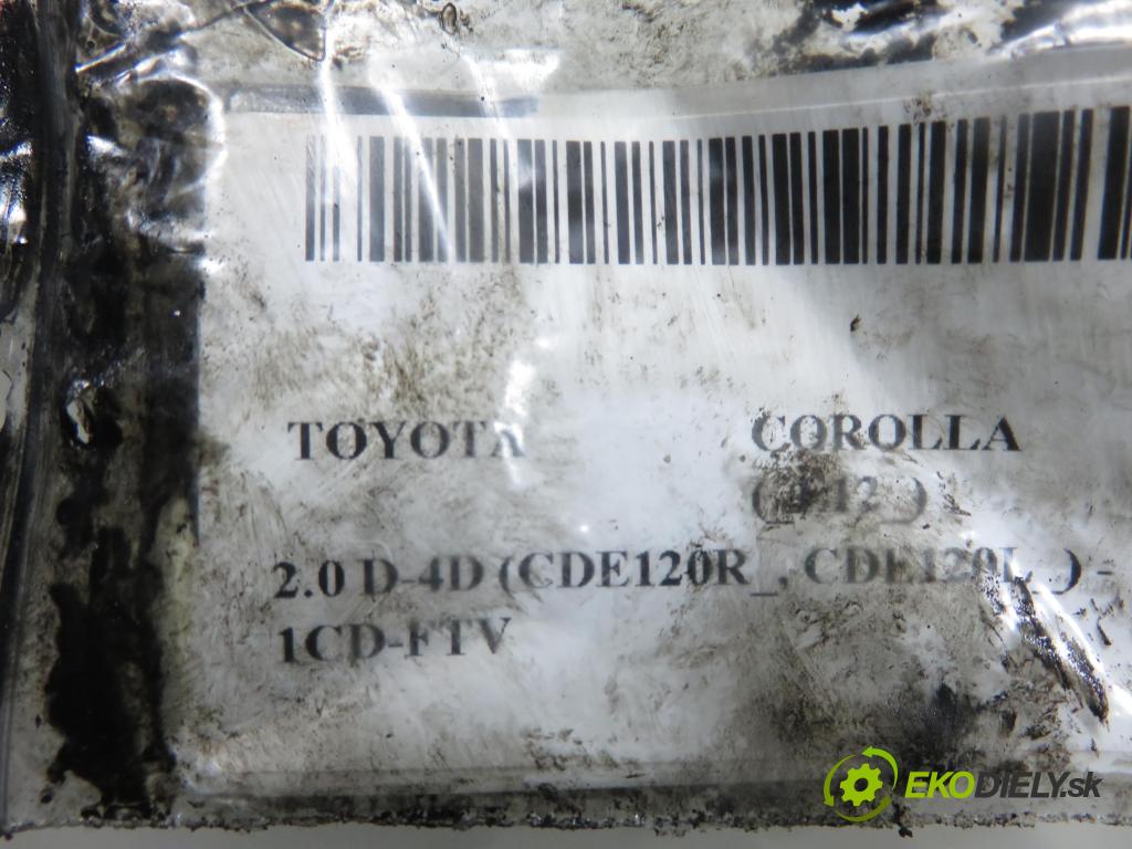 TOYOTA COROLLA (_E12_) HB 2003 85,00 2.0 D-4D 116 (CDE120R_, CDE120L_) - 1CD-FTV 1995,00 vstrekovač 2367027020 (Vstrekovač paliva)