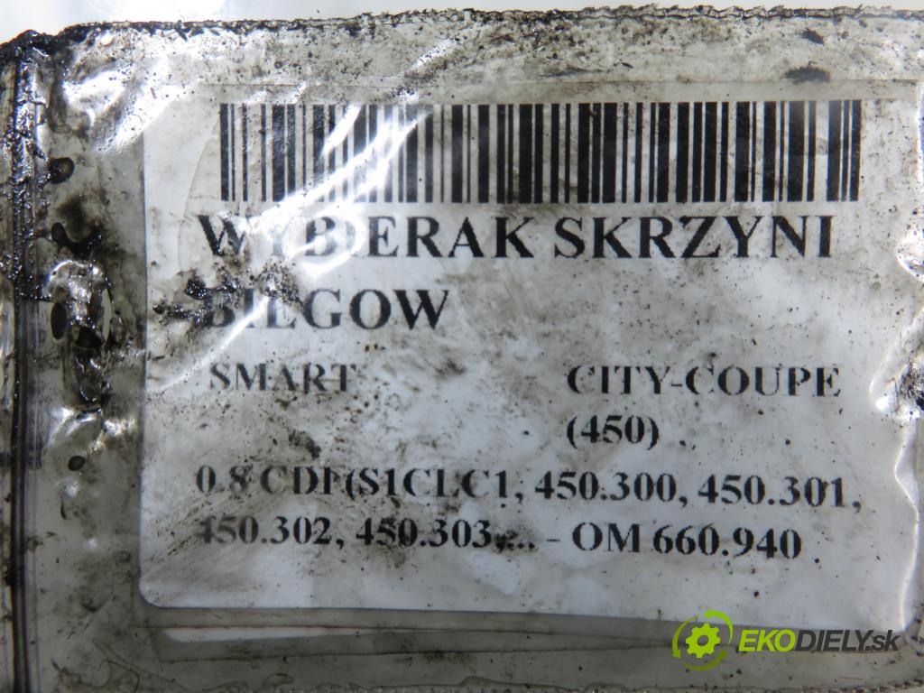 SMART CITY-COUPE (450) HB 2001 30,00 0.8 CDI R3 41 - OM 660.940 799,00 Kulisa prevodovky 0003227V008