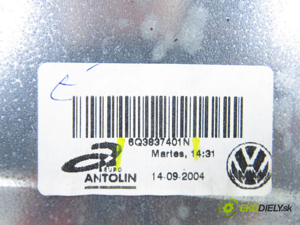 VW POLO (9N_) HB 2004 55,00 1.4 TDI PD 75 - AMF 1422,00 Mechanizmus okien 3D 6Q3837401N ; 6Q2959802A