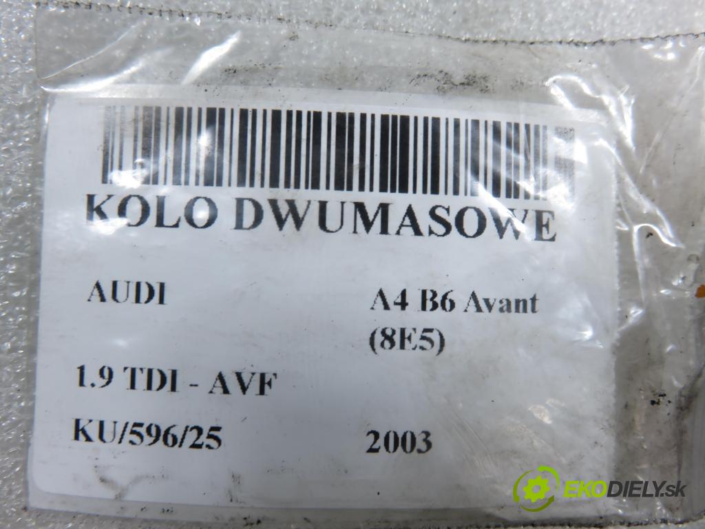 AUDI A4 Avant (8E5, B6) KOMBI 2003 96,00 1.9 TDI PD 130 - AVF 1896,00 Koleso dvojhmota