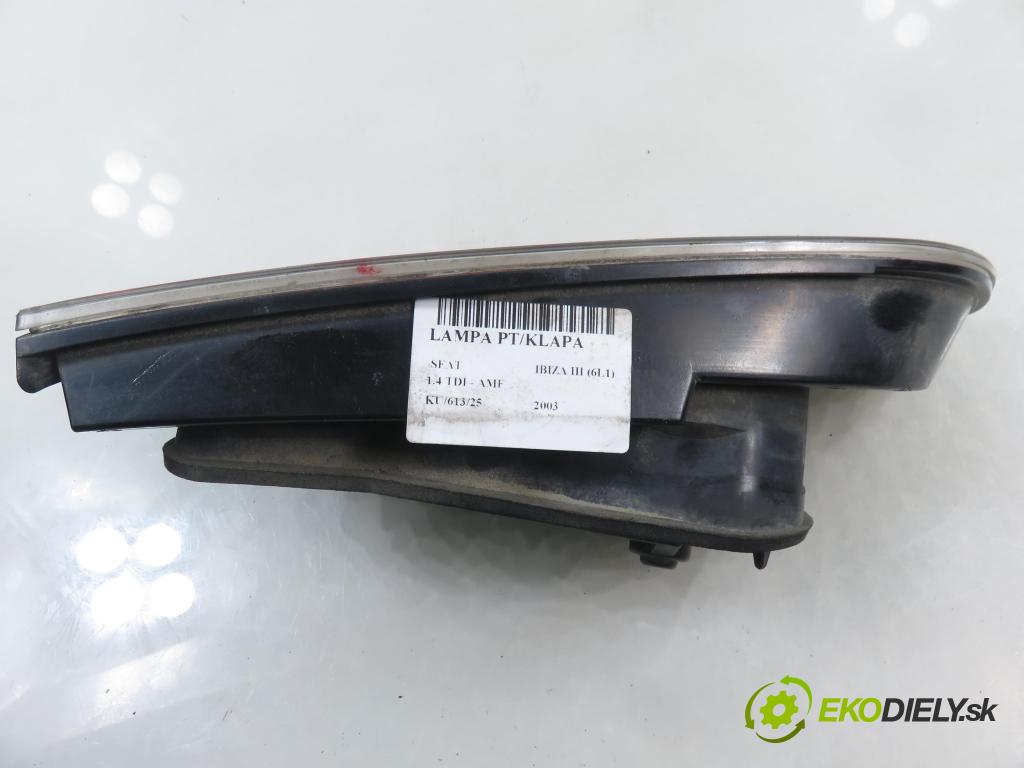 SEAT IBIZA III (6L1) HB 2003 55,00 1.4 TDI 75 - AMF 1422,00 Svetlo pravé zadné kufor 6L6945108
