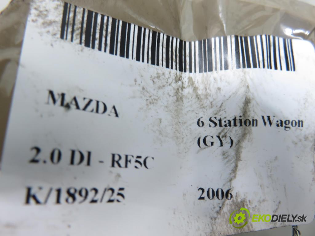 MAZDA 6 Station Wagon (GY) KOMBI 2006 89,00 2.0 DI 121 - RF5C 1998,00 Webasto 000002021131 (Webasto (nezávislé topení))