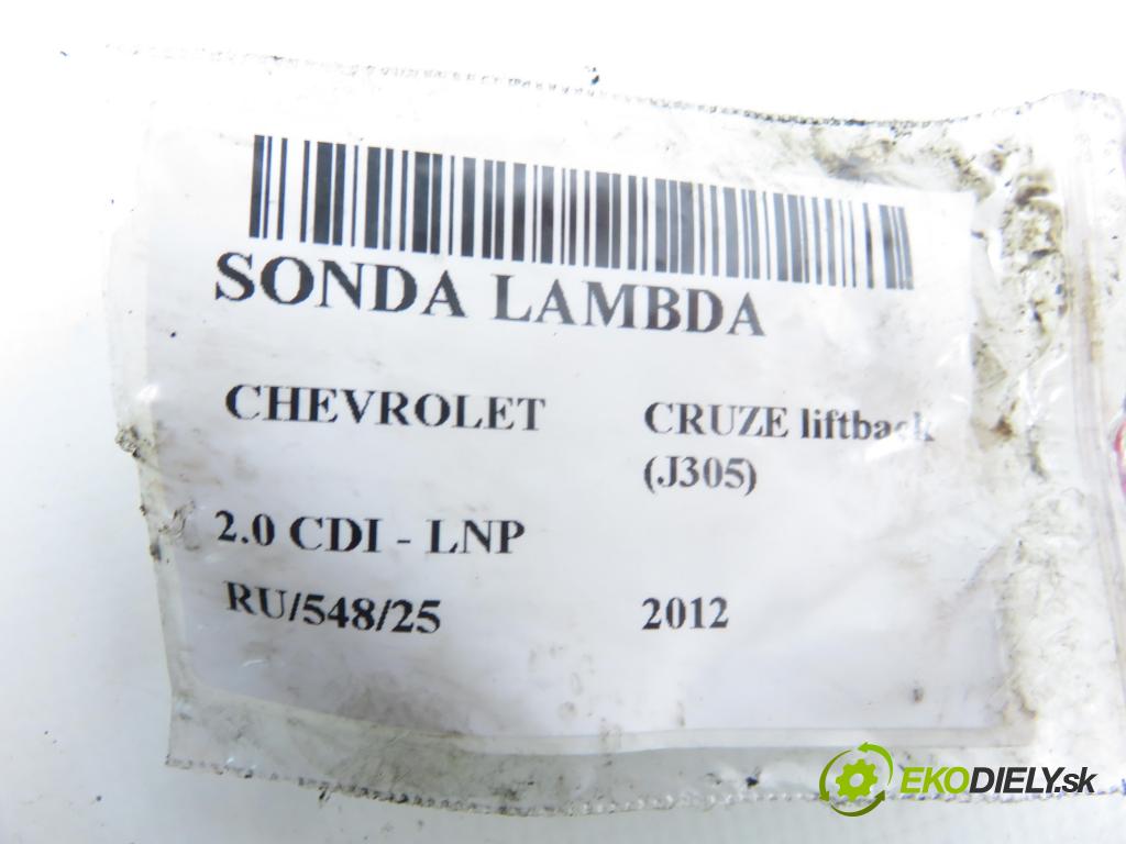 CHEVROLET CRUZE liftback (J305) HB 2012 120,00 2.0 Dsl - LNP 1998,00 sonda lambda 25182881 (Lambda sonda)