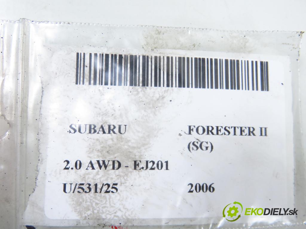 SUBARU FORESTER (SG_) KOMBI 2006 92,00 2.0 AWD 125 - EJ201 1994,00 rúrka EGR