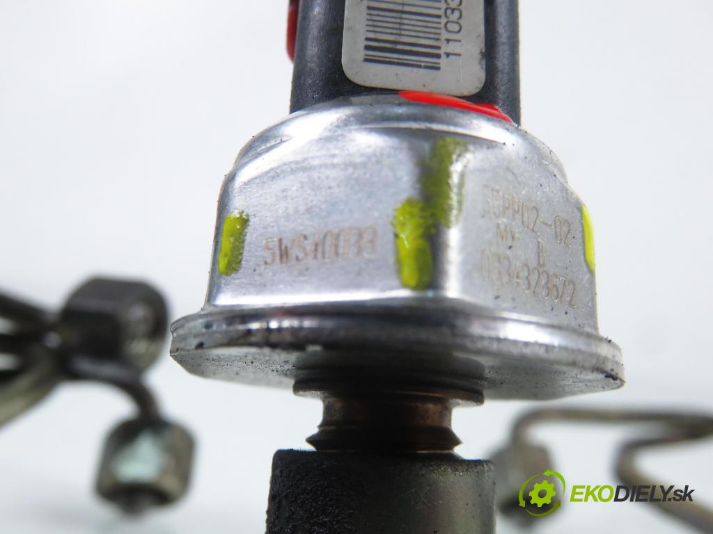 PEUGEOT PARTNER Combispace (5F) KOMBIVAN 2004 66,00 2.0 HDI - RHY (DW10TD) 1997,00 lišta vstřikovací 9640387980 ; 5WS40039 ; 5WS40002 (Vstřikovací lišta)