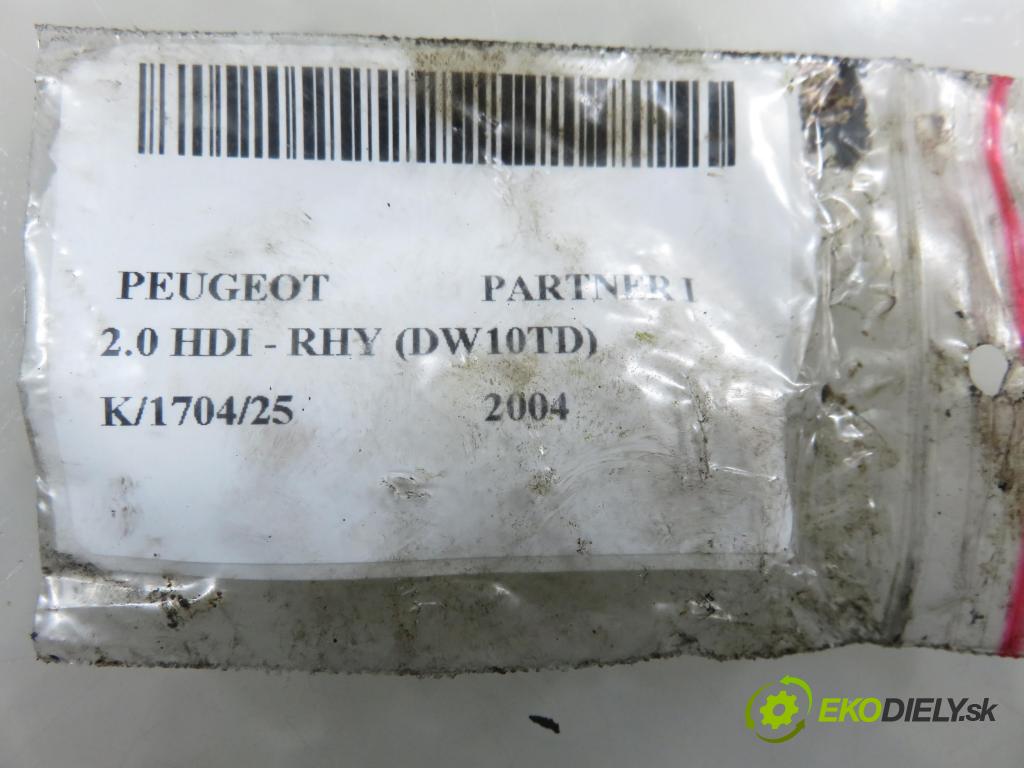 PEUGEOT PARTNER Combispace (5F) KOMBIVAN 2004 66,00 2.0 HDI - RHY (DW10TD) 1997,00 vstrekovač 9652173780 (Vstrekovač paliva)