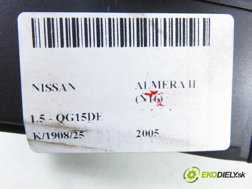NISSAN ALMERA II Hatchback (N16) HB 2005 72,00 1.5 - QG15DE 1498,00 MODUL komfortu 5WK48592 ; 28550BN8