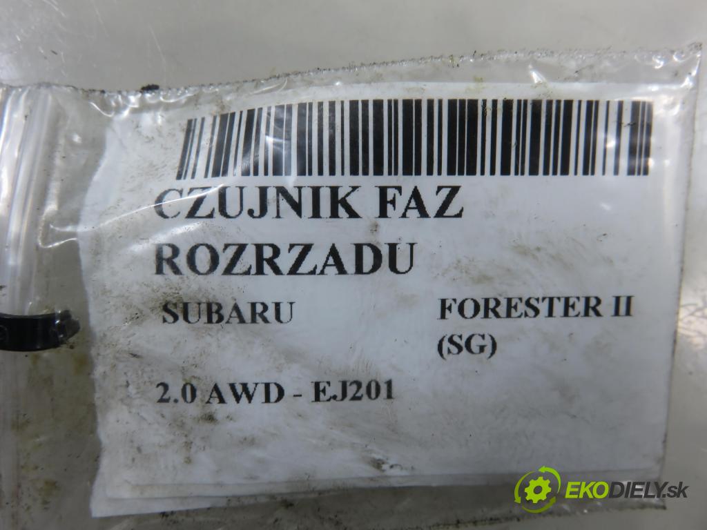 SUBARU FORESTER (SG_) KOMBI 2006 92,00 2.0 AWD 125 - EJ201 1994,00 Snímač časovania Vačkový hriadeľ: AA080