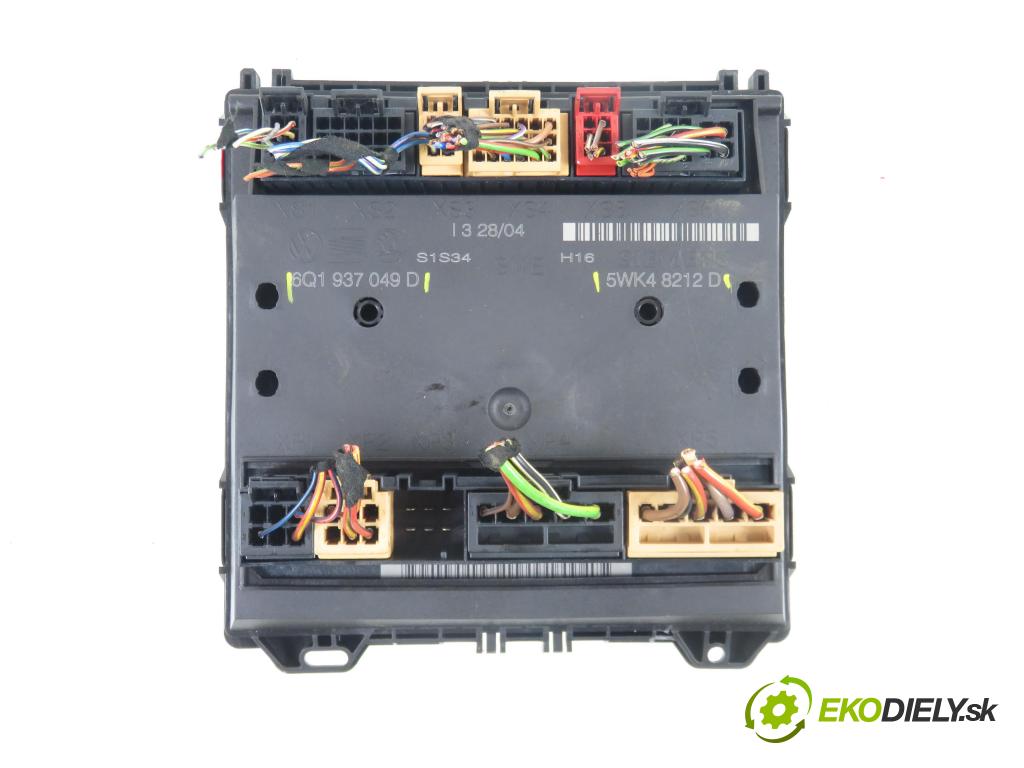 VW POLO (9N_) HB 2004 55,00 1.4 TDI PD 75 - AMF 1422,00 MODUL komfortu 6Q1937049D ; 5WK48212D