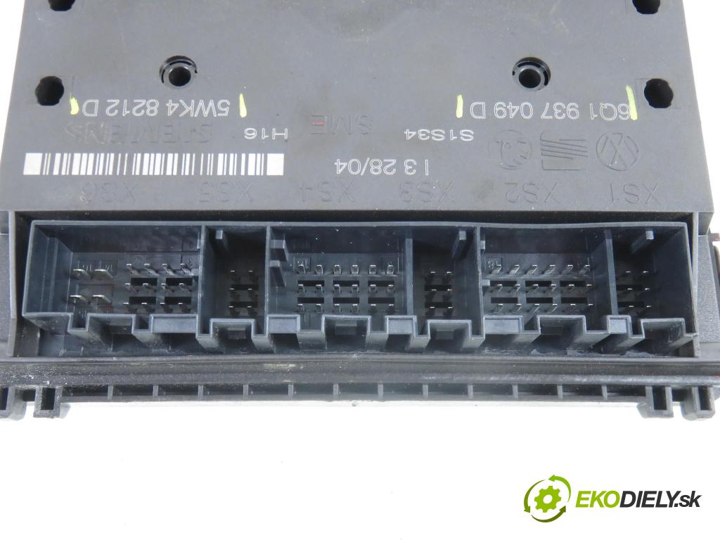 VW POLO (9N_) HB 2004 55,00 1.4 TDI PD 75 - AMF 1422,00 MODUL komfortu 6Q1937049D ; 5WK48212D