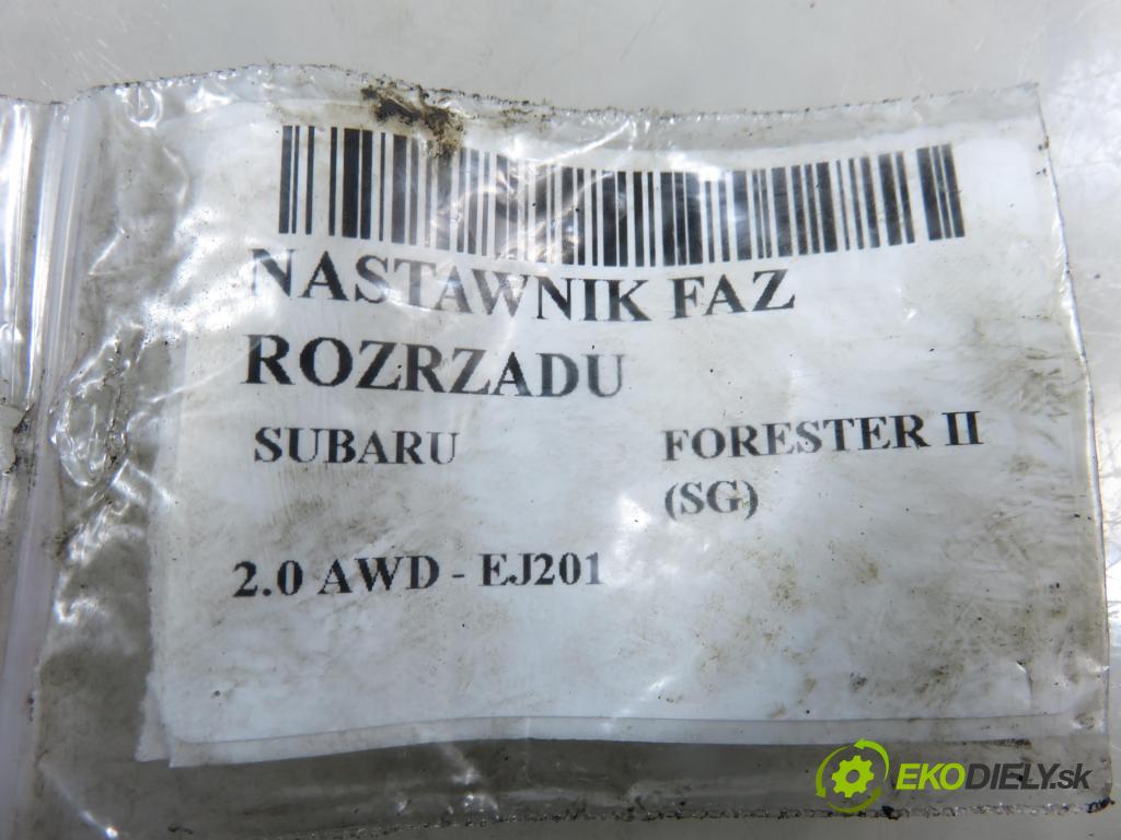 SUBARU FORESTER (SG_) KOMBI 2006 92,00 2.0 AWD 125 - EJ201 1994,00 Snímač časovania Vačkový hriadeľ: AA080