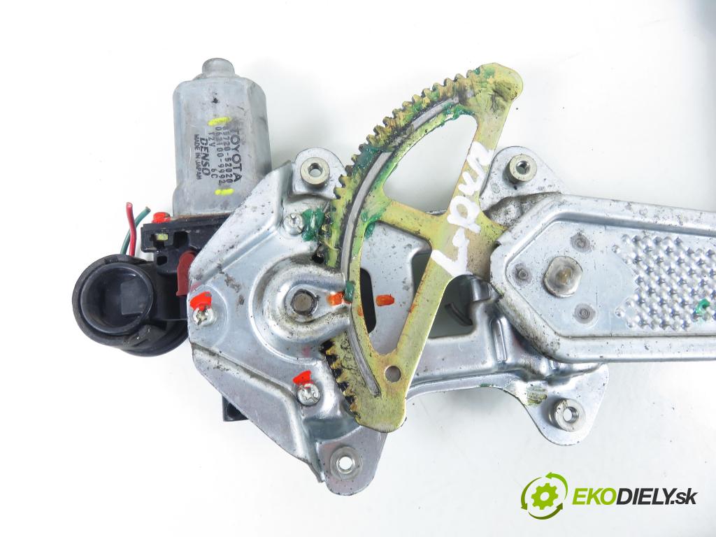 TOYOTA YARIS (_P1_) HB 2002 55,00 1.4 D-4D (NLP10_) - 1ND-TV 1364,00 Mechanizmus okien 8572052020 ; 0621009992
