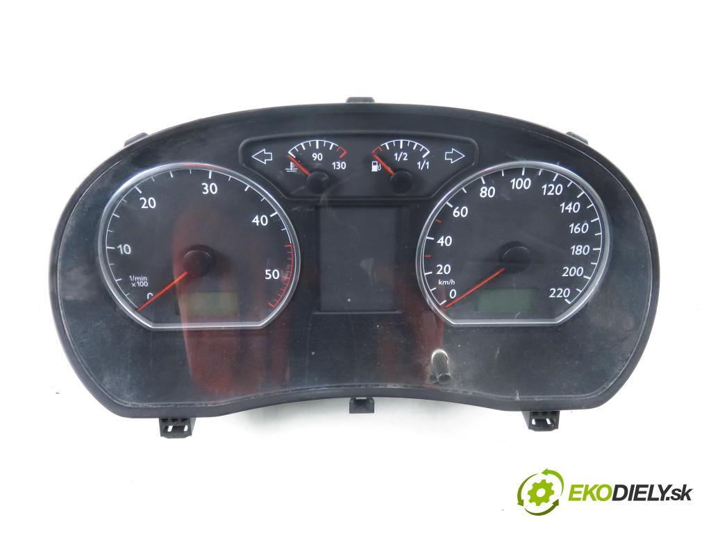 VW POLO (9N_) HB 2004 55,00 1.4 TDI PD 75 - AMF 1422,00 Prístrojovka elektrický 6Q0920822C