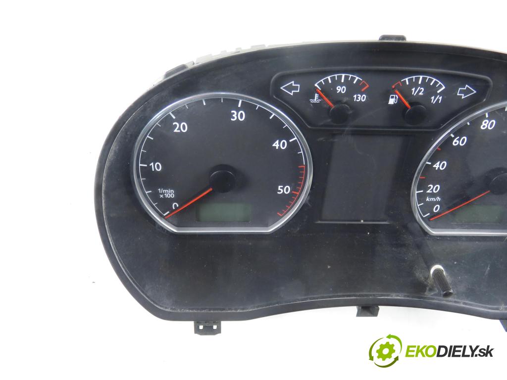 VW POLO (9N_) HB 2004 55,00 1.4 TDI PD 75 - AMF 1422,00 Prístrojovka elektrický 6Q0920822C
