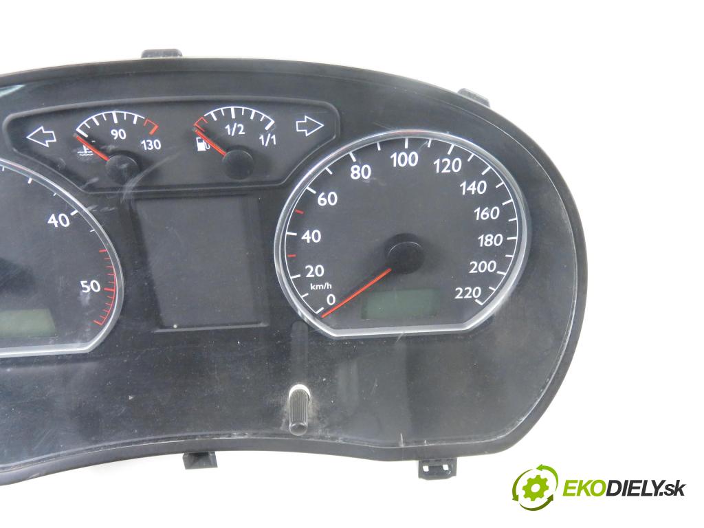 VW POLO (9N_) HB 2004 55,00 1.4 TDI PD 75 - AMF 1422,00 Prístrojovka elektrický 6Q0920822C