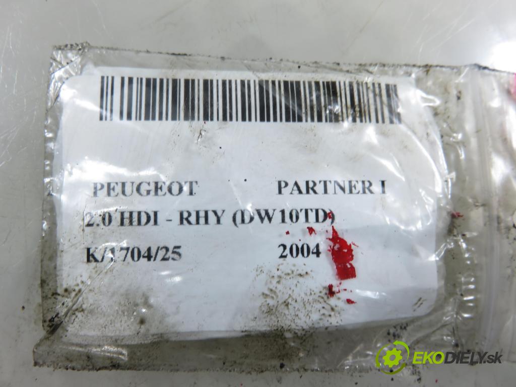 PEUGEOT PARTNER Combispace (5F) KOMBIVAN 2004 66,00 2.0 HDI - RHY (DW10TD) 1997,00 vstřikovač 9652173780 (Vstřikovač paliva)