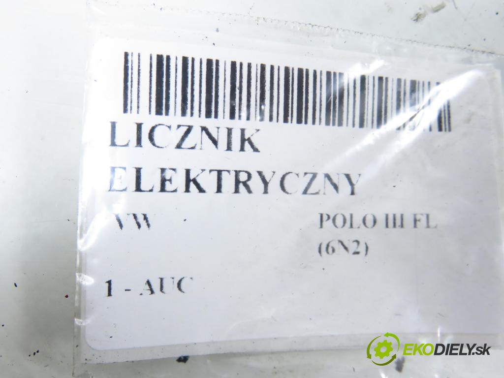VW POLO (6N2) HB 2000 37,00 1.0 MPI 50 - AUC 999,00 Prístrojovka elektrický 6N0920804D