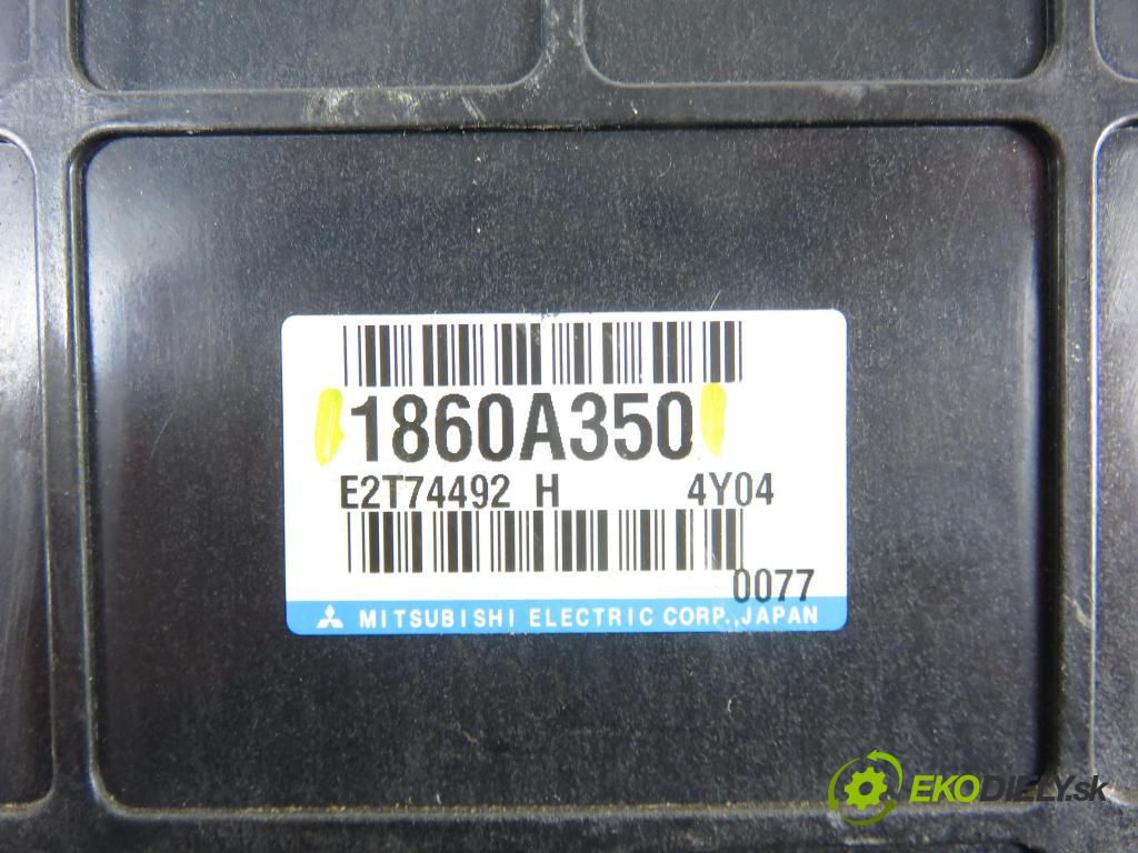 MITSUBISHI PAJERO PININ (H6_W, H7_W) SUV 2005 84,00 1.8 (H76W, H66W) - 4G93 (SOHC 16V) 1834,00 Riadiaca jednotka Motor 1860A350 ; E2T74492H