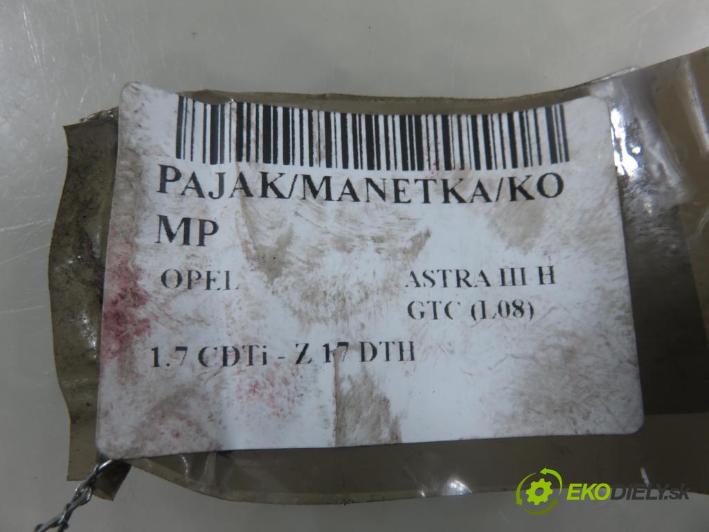 OPEL ASTRA H GTC (L08) HB 2006 74,00 1.7 CDTi - Z 17 DTH 1686,00 páčka/prepínač 13250221GC
