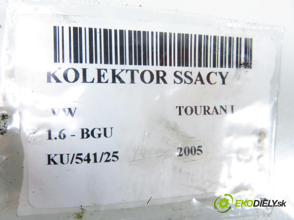 VW TOURAN (1T1, 1T2) MINIVAN 2005 75,00 1.6 - BGU 1595,00 Potrubie 06A133203CT