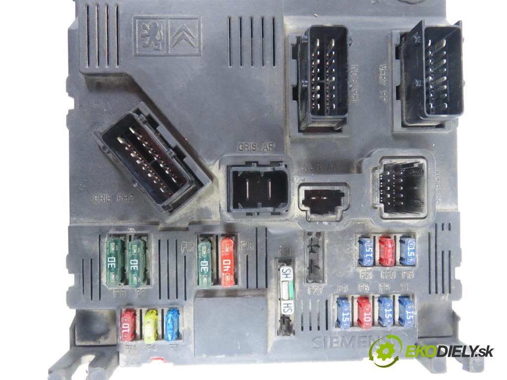 PEUGEOT PARTNER Combispace (5F) KOMBIVAN 2003 66,00 2.0 HDI - RHY (DW10TD) 1997,00 MODUL BSI S118085320A ; 9649627780