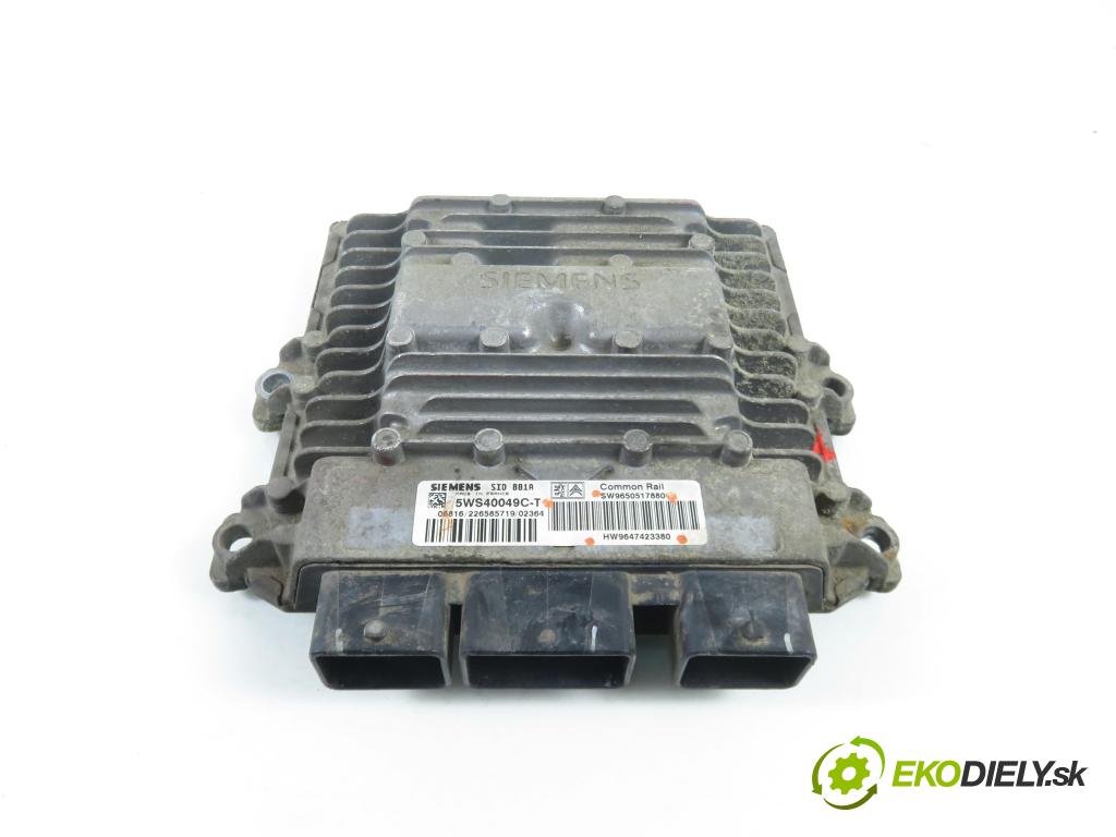 PEUGEOT PARTNER Combispace (5F) KOMBIVAN 2003 66,00 2.0 HDI - RHY (DW10TD) 1997,00 Riadiaca jednotka Motor SW9650517880 ; HW9647423380 ; 5WS40049CT