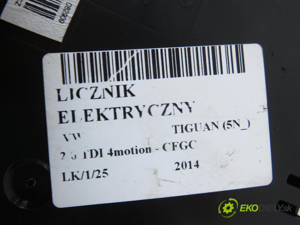 VW TIGUAN (5N_) SUV 2014 130,00 2.0 TDI 4motion - CFGC 1968,00 Prístrojovka elektrický 5N0920883C