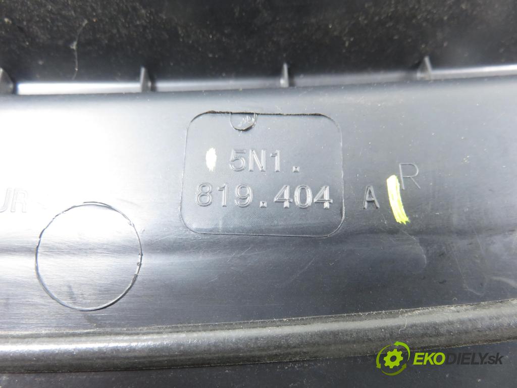 VW TIGUAN (5N_) SUV 2014 130,00 2.0 TDI 4motion - CFGC 1968,00 torpédo plast pod čelní okno 5N1819404A ; 5N1819403 (Plast pod čelním sklem)