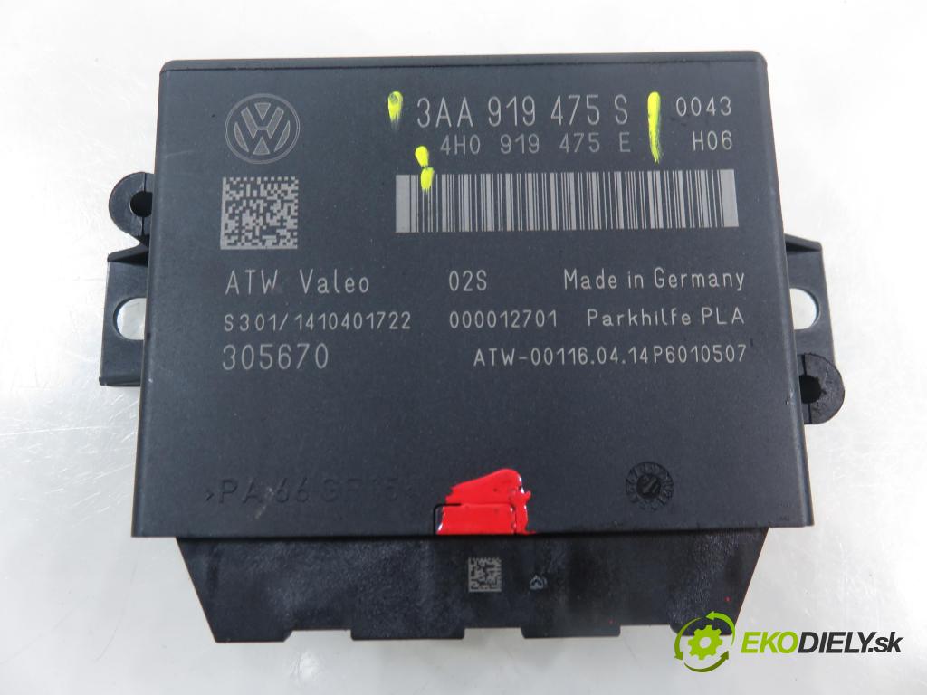 VW TIGUAN (5N_) SUV 2014 130,00 2.0 TDI 4motion - CFGC 1968,00 MODUL 3AA919475S ; 3H0919475E