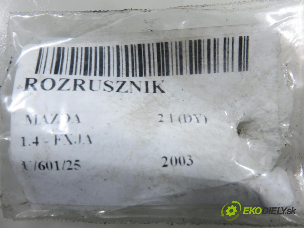 MAZDA 2 (DY) HB 2003 59,00 1.4 - FXJA 1388,00 Štartér  (Štartér)