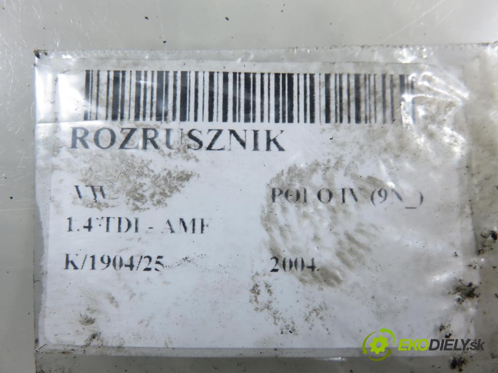 VW POLO (9N_) HB 2004 55,00 1.4 TDI PD 75 - AMF 1422,00 Štartér 0001125042 (Štartér)