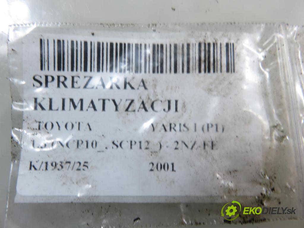 TOYOTA YARIS (_P1_) HB 2001 63,00 1.3 VVTi 86 - 2NZ-FE 1299,00 KOMPRESOR: klimatizácie 4472206067 (Kompresor klimatizácie)