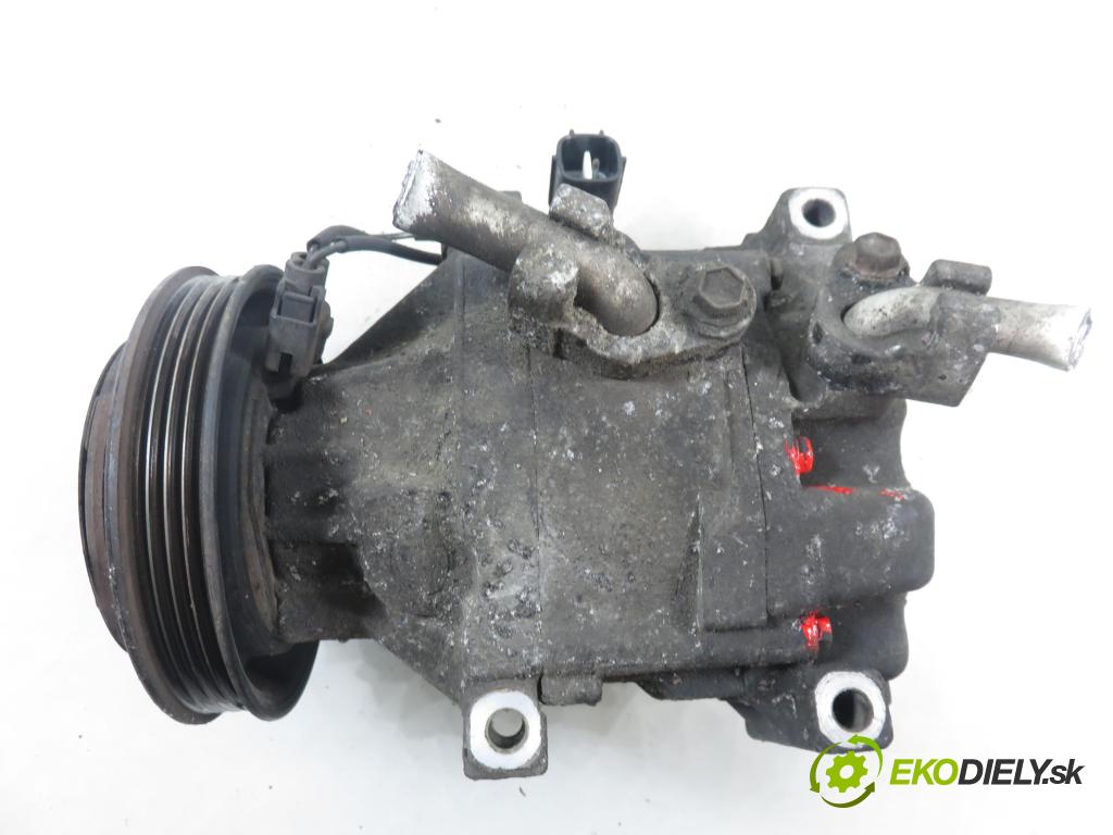 TOYOTA YARIS (_P1_) HB 2001 63,00 1.3 VVTi 86 - 2NZ-FE 1299,00 KOMPRESOR: klimatizácie 4472206067 (Kompresor klimatizácie)