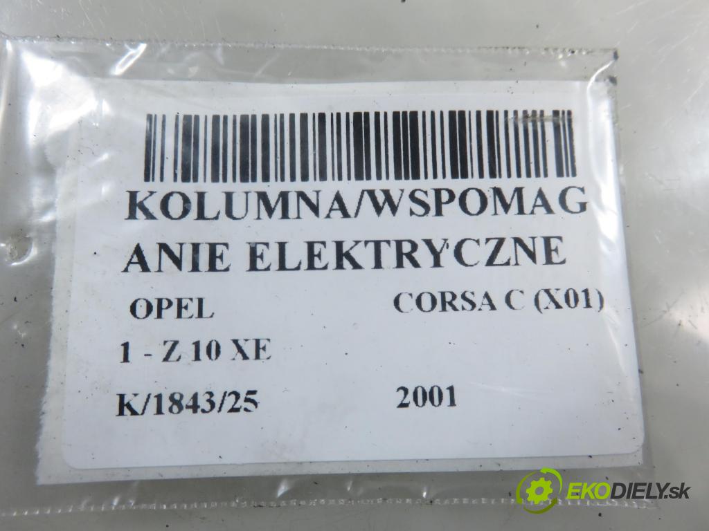 OPEL CORSA C (X01) HB 2001 43,00 1.0 12V 58 - Z 10 XE 973,00 SLOUPEC / PODPORA elektrický 9156061 ; 09115125
