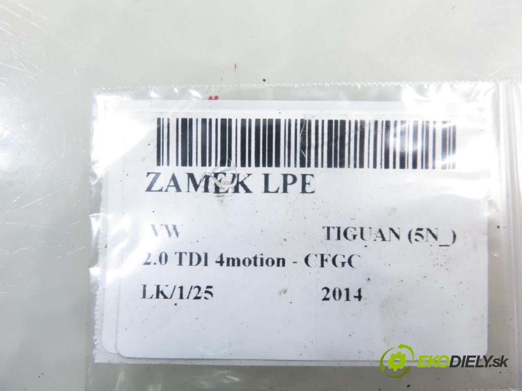VW TIGUAN (5N_) SUV 2014 130,00 2.0 TDI 4motion - CFGC 1968,00 zámok 5N1837015F