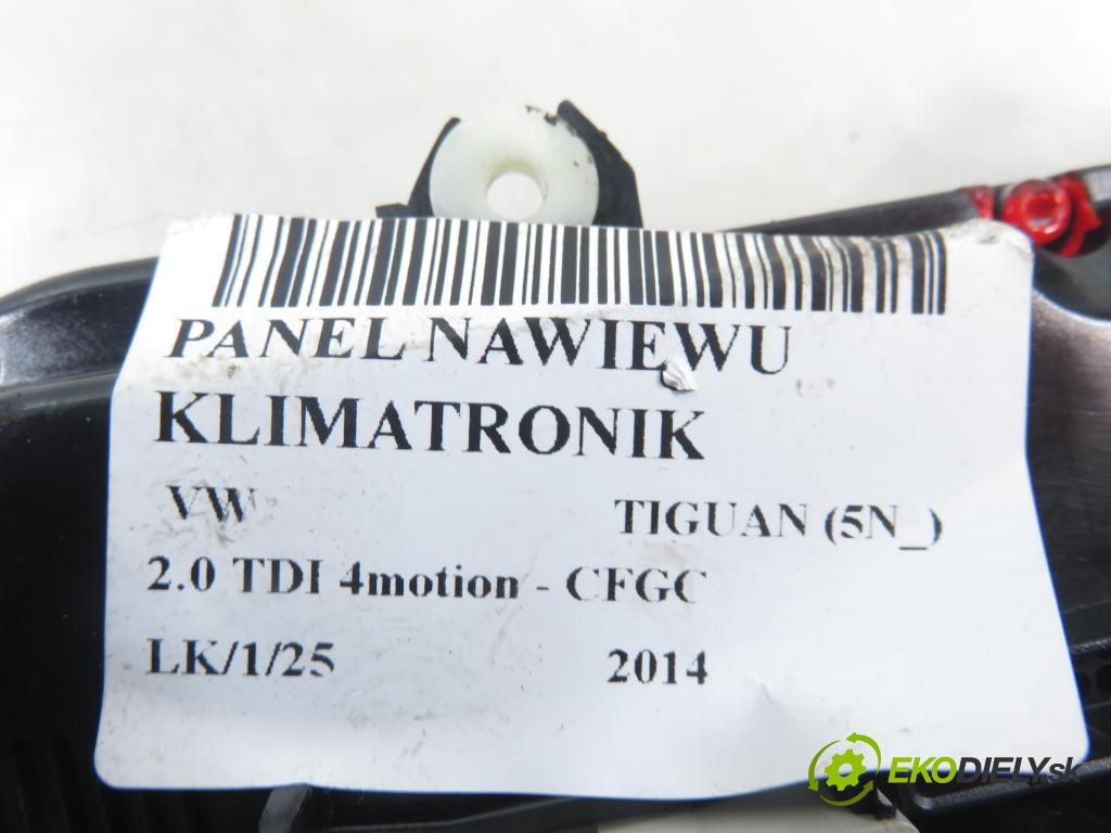 VW TIGUAN (5N_) SUV 2014 130,00 2.0 TDI 4motion - CFGC 1968,00 Panel kúrenia KLIMATRONIK 5K0907044GK ; 5HB00974691