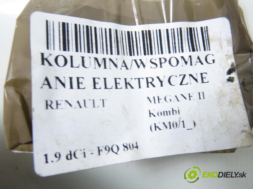 RENAULT MEGANE II Kombi (KM0/1_) KOMBI 2008 96,00 1.9 dCi 131 - F9Q 804 1870,00 serv/podporovanie elektrické 8200738088