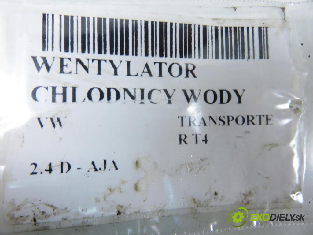 VW TRANSPORTER IV Skrzynia (70XA) KABINA/PLATFORMA 1994 55,00 2.4 D - AJA 2370,00 Ventilátor chladič vody 701121207B ; 701121205D