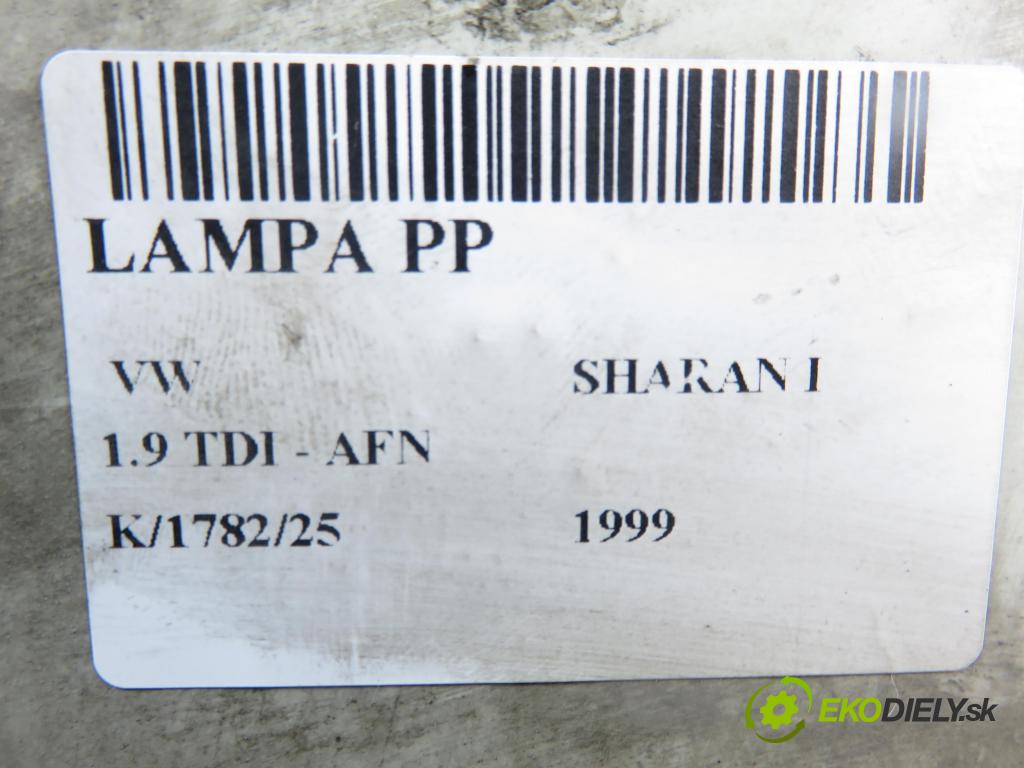 VW SHARAN (7M8, 7M9, 7M6) HB 1999 81,00 1.9 TDI 110 - AFN 1896,00 Svetlo PP 7M1941016H