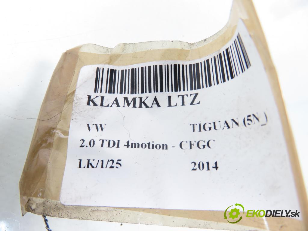 VW TIGUAN (5N_) SUV 2014 130,00 2.0 TDI 4motion - CFGC 1968,00 Kľučka LTZ 5N0839885H