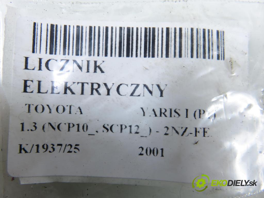 TOYOTA YARIS (_P1_) HB 2001 63,00 1.3 VVTi 86 - 2NZ-FE 1299,00 Prístrojovka elektrický 8380052610