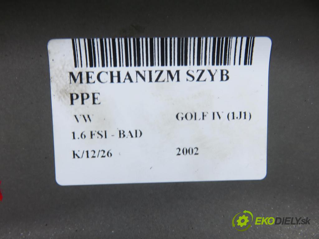 VW GOLF IV (1J1) HB 2002 81,00 1.6 FSI - BAD 1598,00 Mechanizmus okien 1J4837756F ; 1C1959802A