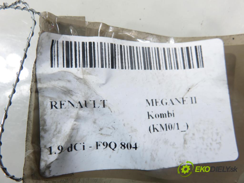 RENAULT MEGANE II Kombi (KM0/1_) KOMBI 2008 96,00 1.9 dCi 131 - F9Q 804 1870,00 váha vzduchu vzduchu 7700109812 ; H7700104426 ; 5WK9620